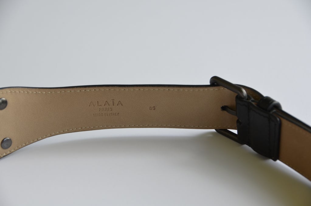 alaia black belt