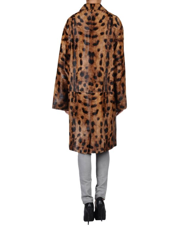 ROCHAS Leopard Design Ponyskin  Coat 1
