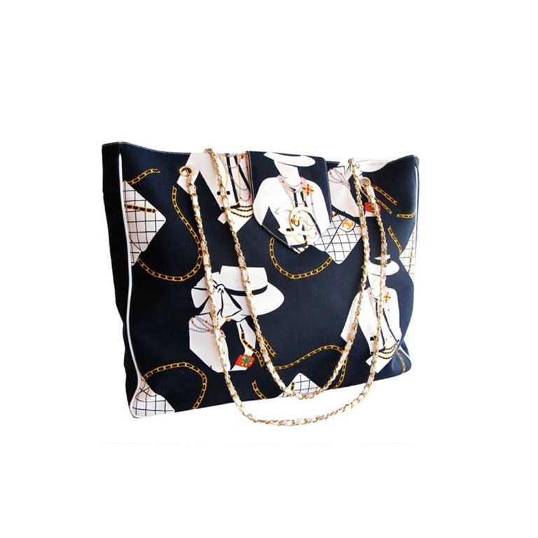 Chanel Canvas Tote