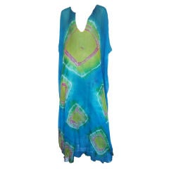 Vintage Chiffon Caftan