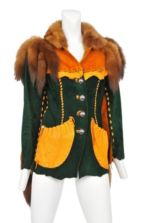 Suede and Fur Jacket