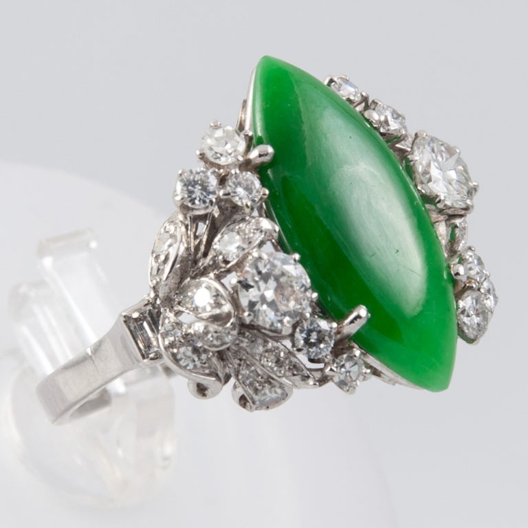Jade and Diamond Ring 4