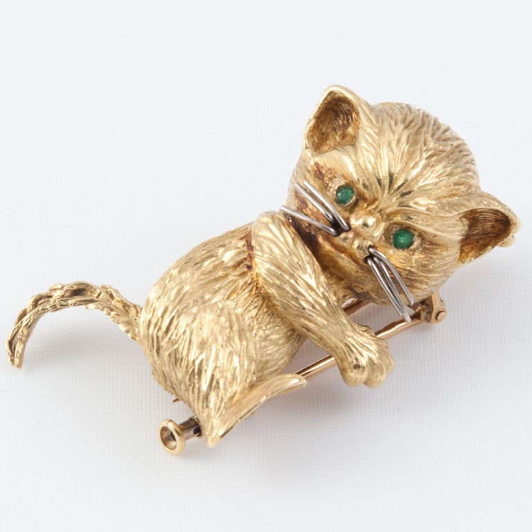 Hermes Cat Pin 2