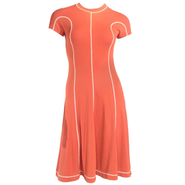 Clovis Ruffin Dress
