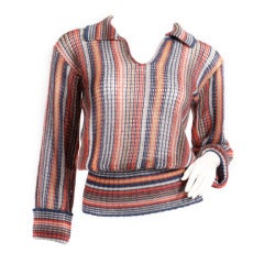 Early Missoni Knit Sweater
