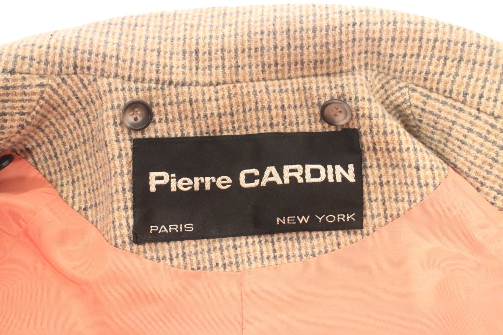 Beige Pierre Cardin Trench Coat For Sale