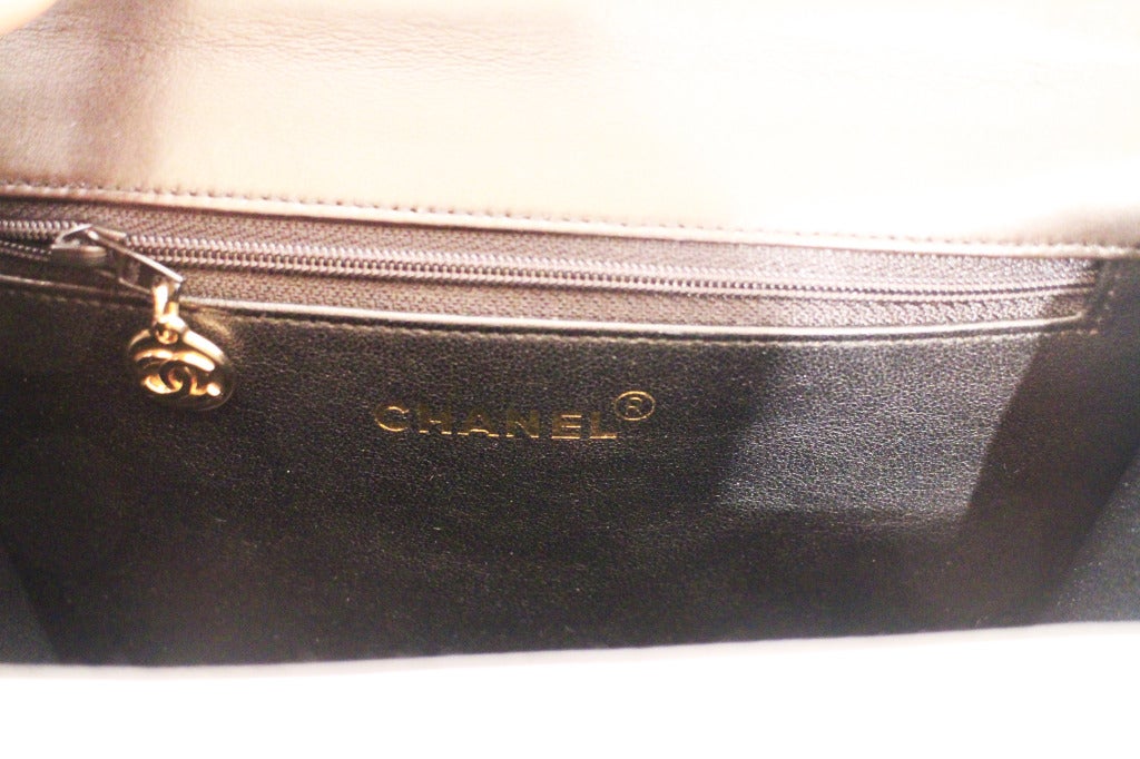 Men's Chanel Black and White Purse For Sale