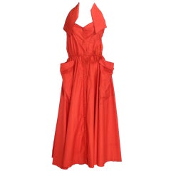 Thierry Mugler Red Dress