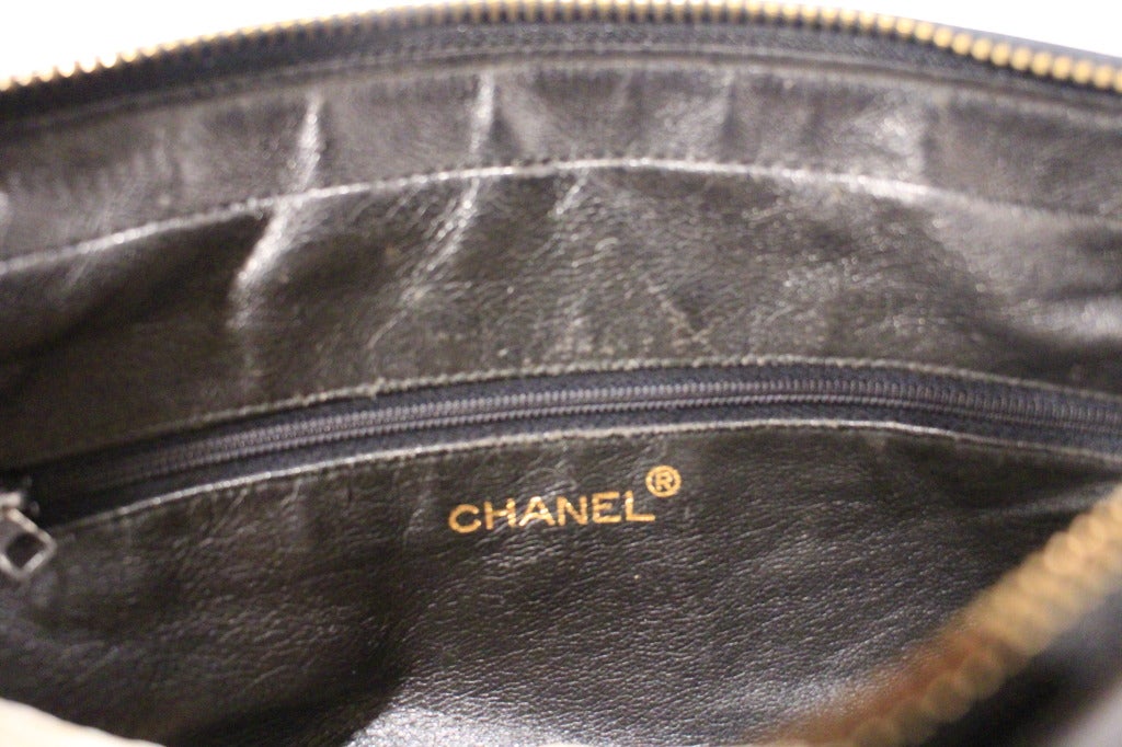 Chanel Chevron Camera Bag In Excellent Condition In New York, NY