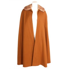 Vintage 70's Yves Saint Laurent Cape