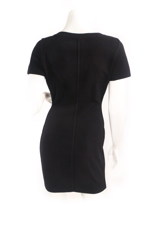 Alaia Black Mini Dress For Sale 1