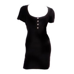 Alaia Black Mini Dress