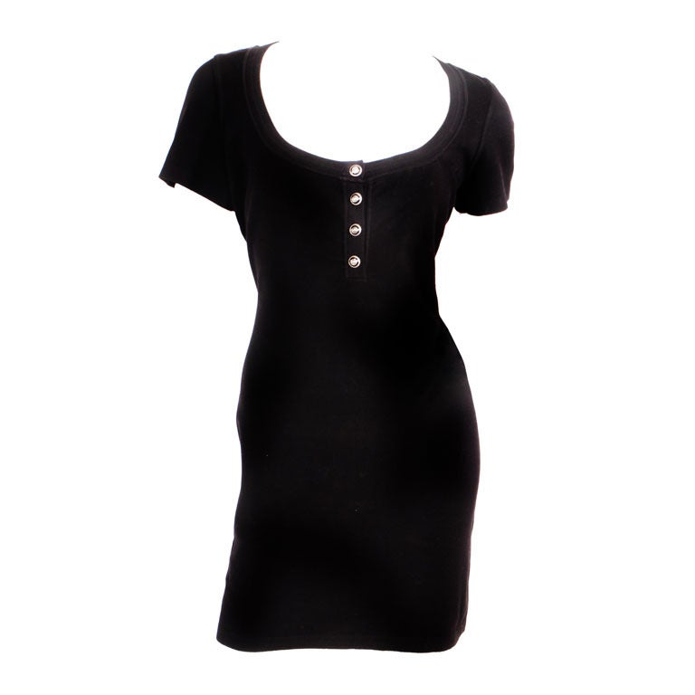 Alaia Black Mini Dress For Sale