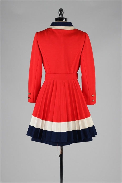 Vintage 1960's Lilli Ann Coat and Dress Set 4