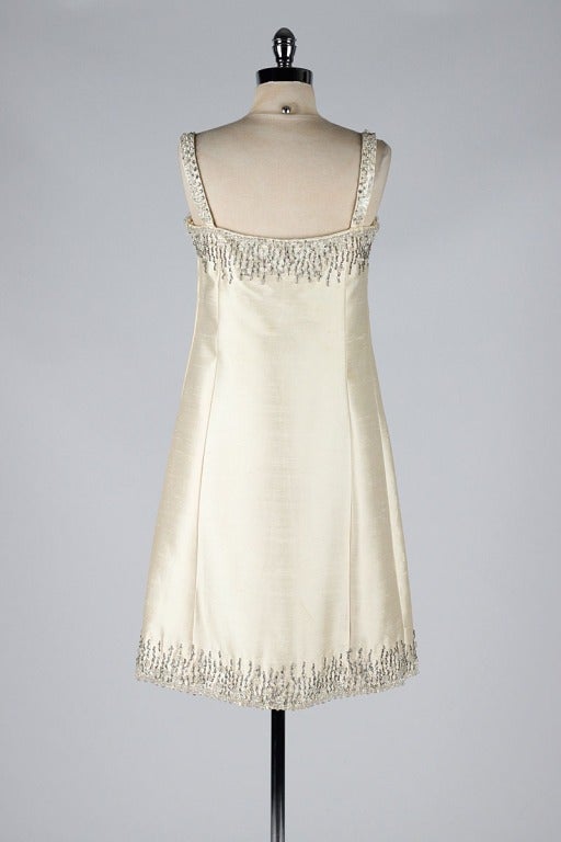 Vintage 1960's Malcolm Starr Beaded Dress 3
