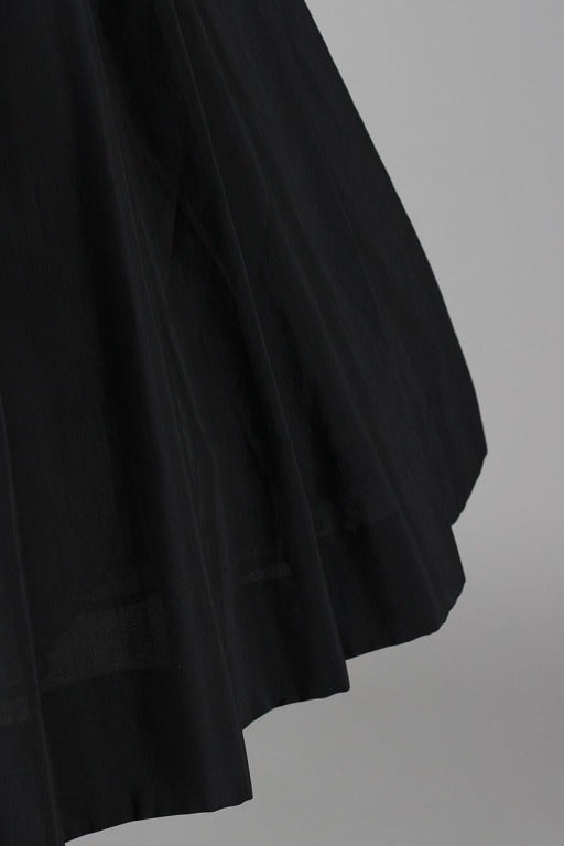 Women's Vintage 1950's Suzy Perette Black Halter Dress For Sale
