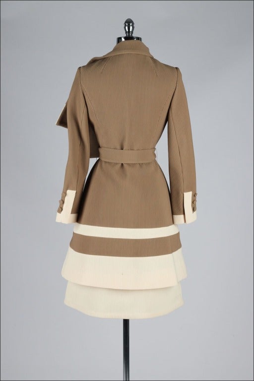 Vintage 1960's Lilli Ann Scarf Neck Dress and Jacket 5