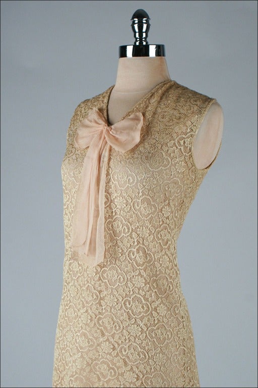 Vintage 1920's Taupe Lace Dress and Jacket 2