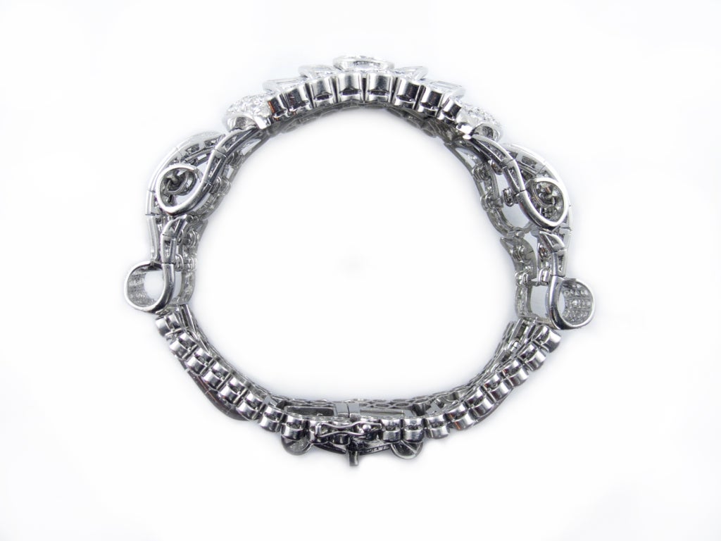 Pulsera Art Déco de diamantes 2