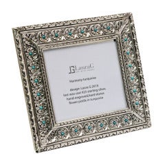 Elegant "Harmony Turquoise"  limited edition picture frame