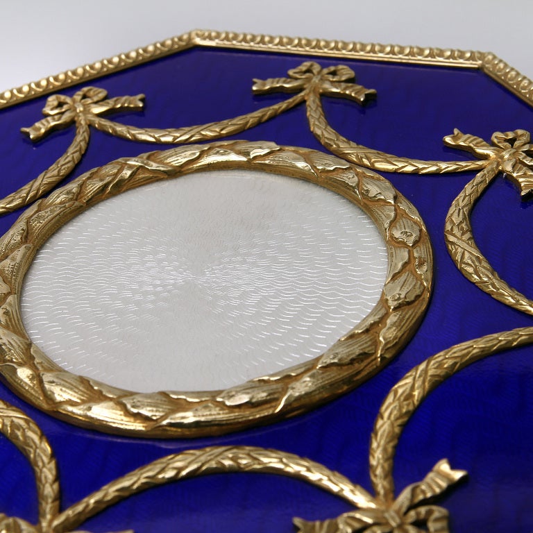 Limited edition enamelled box  by Laura G, Italy