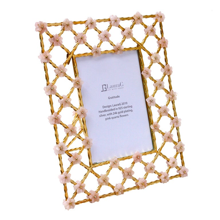 Laura G Delicate Gratitude limited edition picture frame For Sale