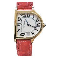 Cartier Yellow Gold Private Collection Wristwatch circa 2000