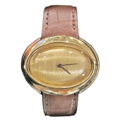 Boucheron Lady's Yellow Gold Wristwatch circa 1970s