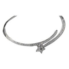 Rare Chanel Star Diamond necklace 