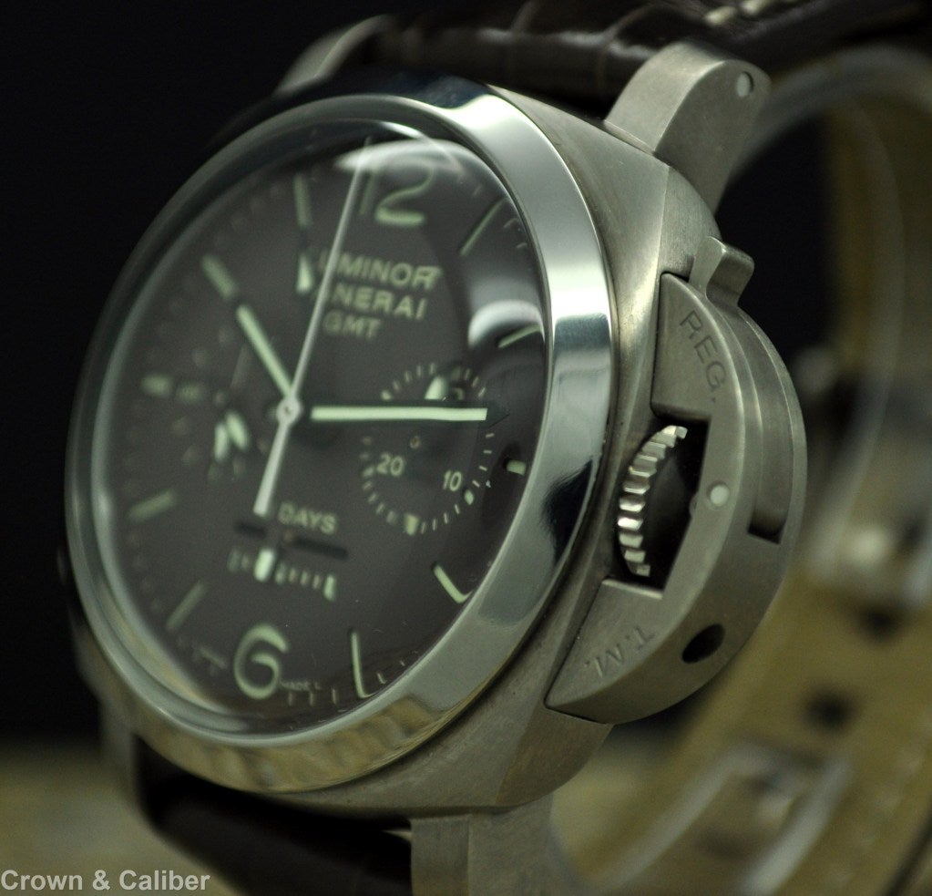 Panerai Titanium PAM 311 Luminor 8 Days Chrono Monopulsante GMT 2