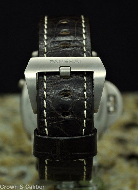 Panerai Titanium PAM 311 Luminor 8 Days Chrono Monopulsante GMT 4