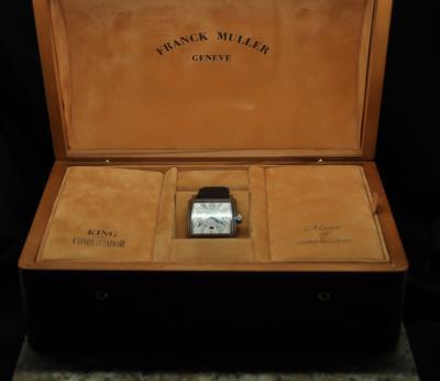 Franck Muller Stainless Steel Conquistador Cortez Wristwatch 6