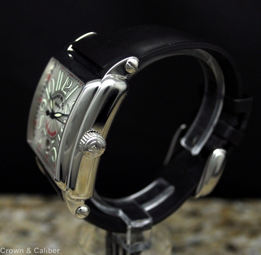 Franck Muller Stainless Steel Conquistador Cortez Wristwatch In Excellent Condition In Atlanta, GA