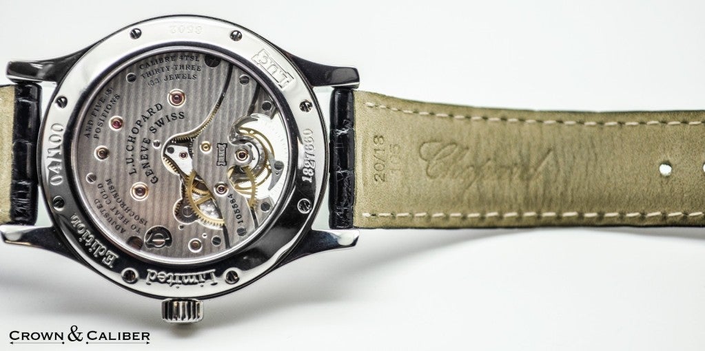 Chopard Titanum LUC Tourbillon Titan SL Limited Edition Wristwatch For Sale 6