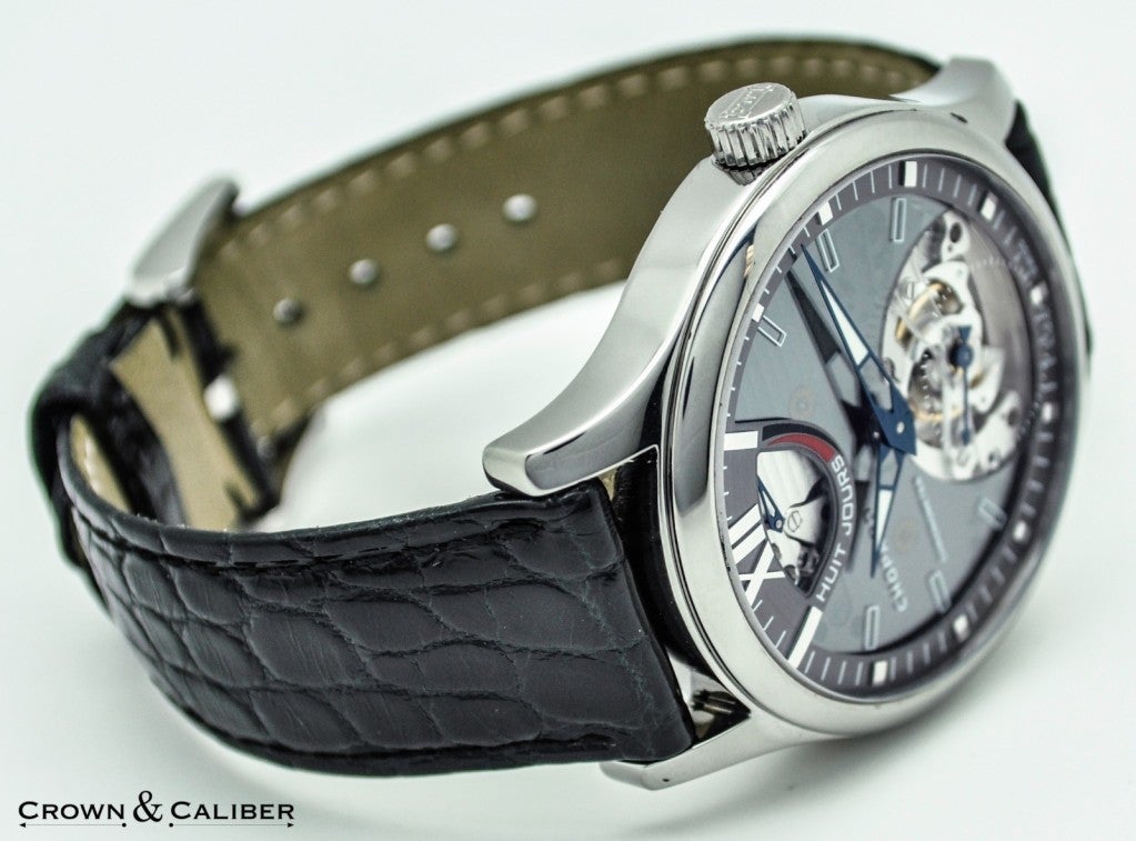 Chopard Titanum LUC Tourbillon Titan SL Limited Edition Wristwatch In Excellent Condition For Sale In Atlanta, GA