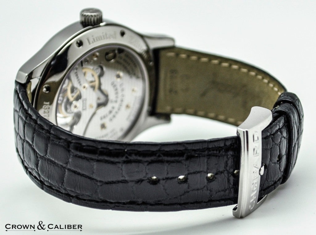 Chopard Titanum LUC Tourbillon Titan SL Limited Edition Wristwatch For Sale 3