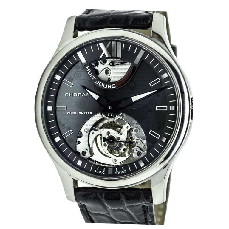 Chopard Titanum LUC Tourbillon Titan SL Limited Edition Wristwatch For Sale