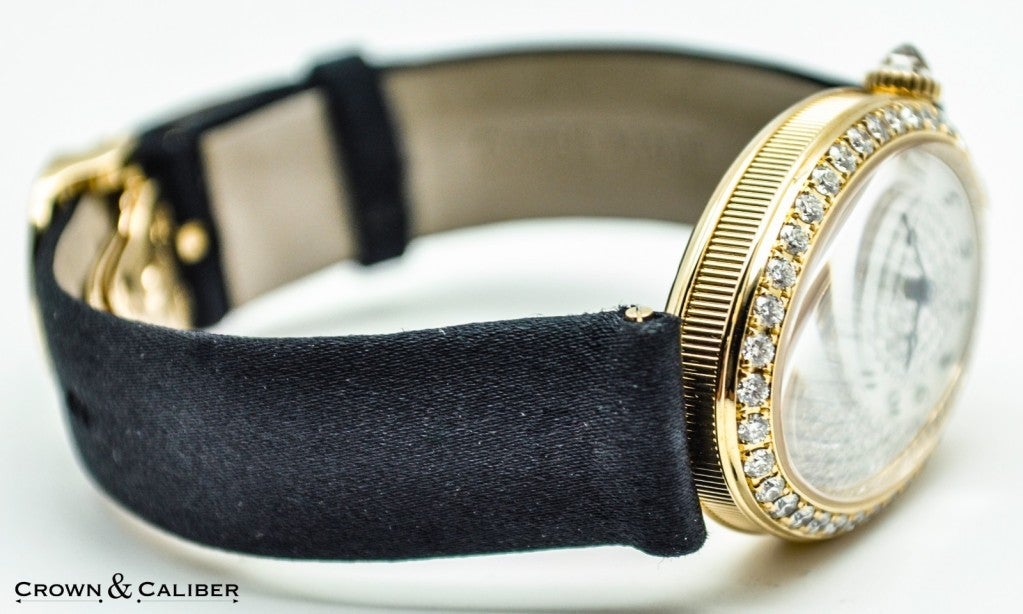 Women's Breguet Lady's Yellow Gold and Diamond Reine de Naples Automatic Wristwatch