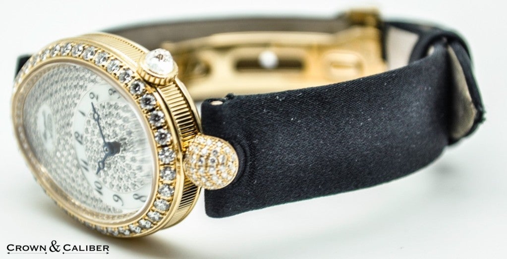 Breguet Lady's Yellow Gold and Diamond Reine de Naples Automatic Wristwatch 3