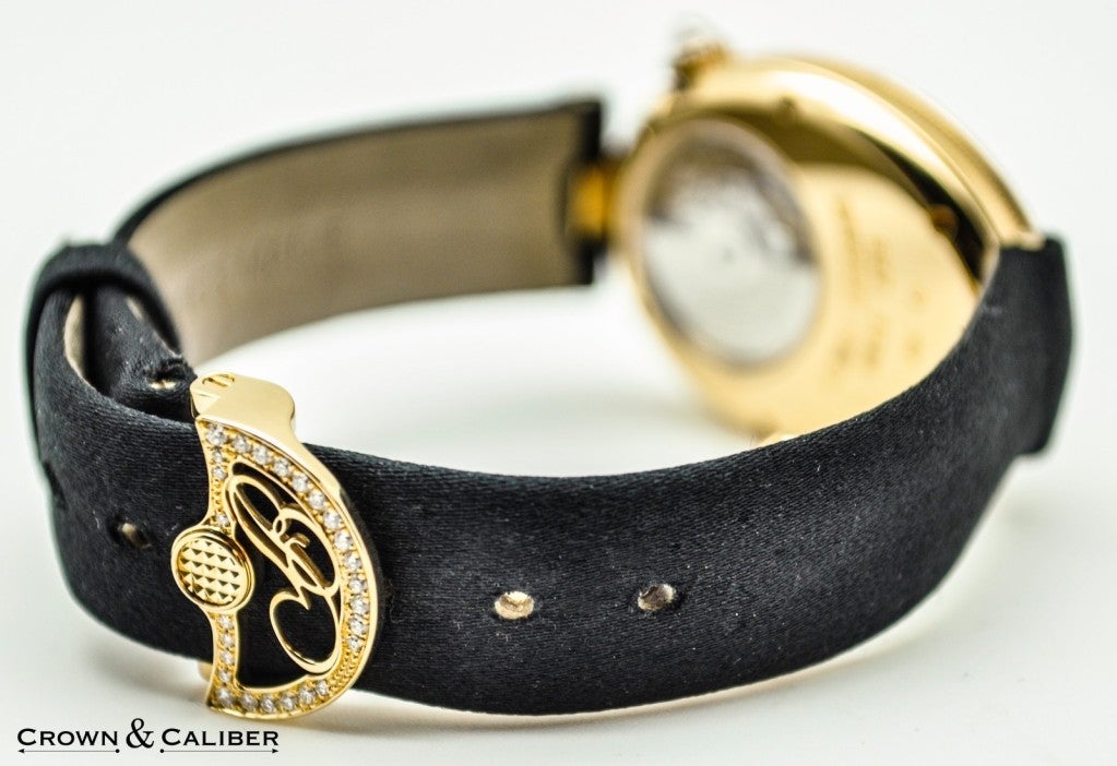 Breguet Lady's Yellow Gold and Diamond Reine de Naples Automatic Wristwatch 4