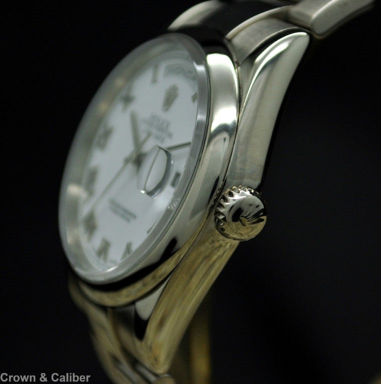 Rolex White Gold Day-Date President Wristwatch Ref 118209 circa 2000 1