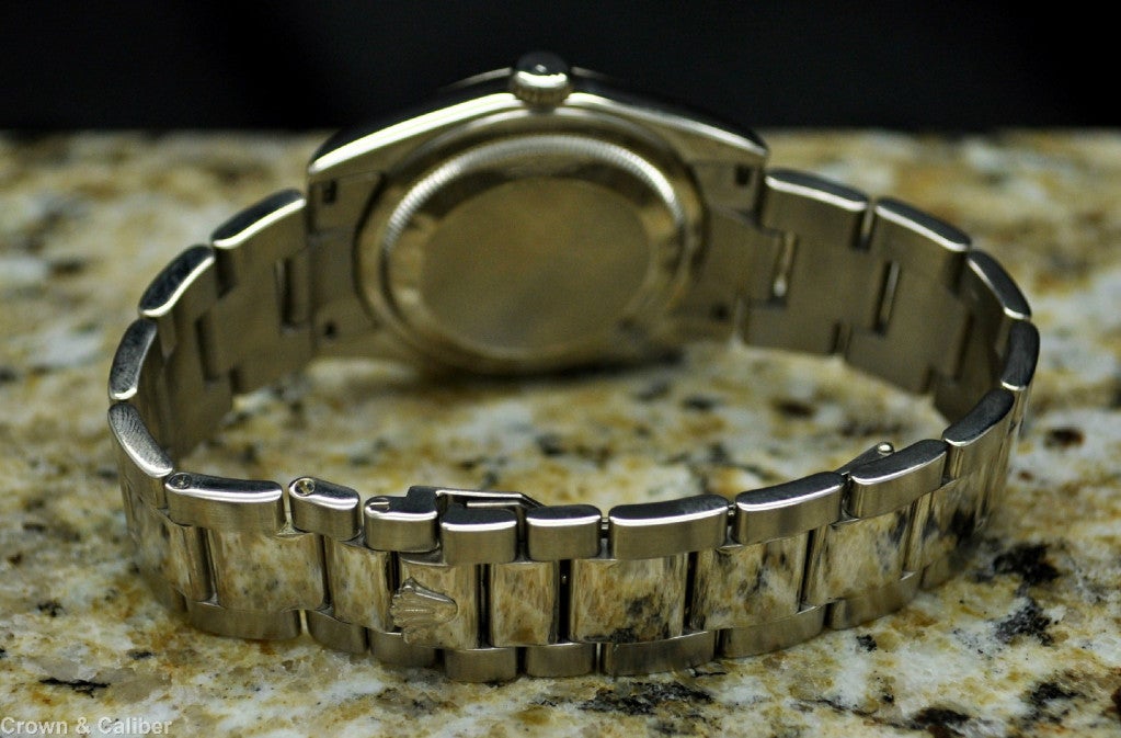 Rolex White Gold Day-Date President Wristwatch Ref 118209 circa 2000 5
