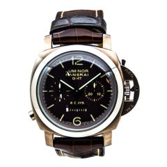 Panerai Titanium PAM 311 Luminor 1950 8 Days Chrono Monopulsante GMT Wristwatch