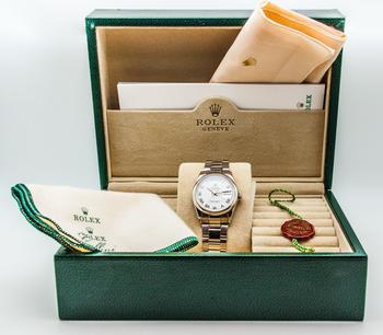 Rolex White Gold Day-Date President Wristwatch Ref 118209 circa 2000 6