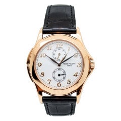 Patek Philippe Yellow Gold Travel Time Wristwatch Ref 5134J