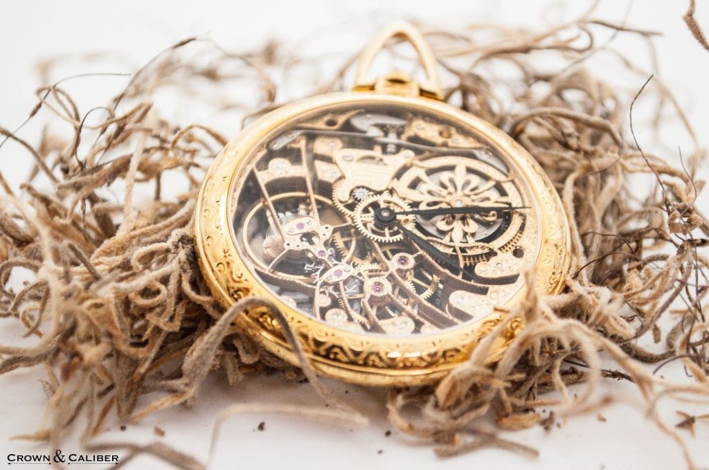 patek philippe skeleton pocket watch