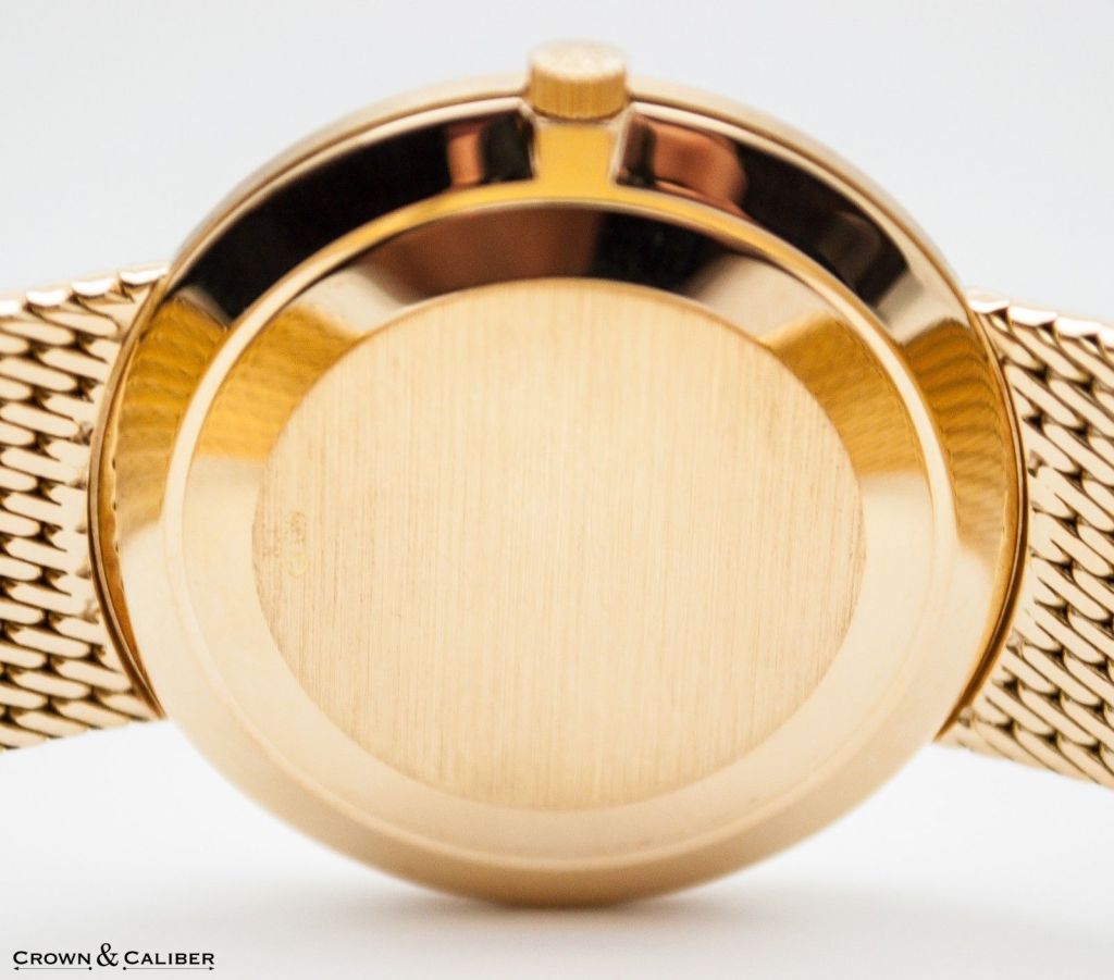 Patek Philippe Yellow Gold Calatrava Wristwatch with Integral Bracelet Ref 3919/5J 4