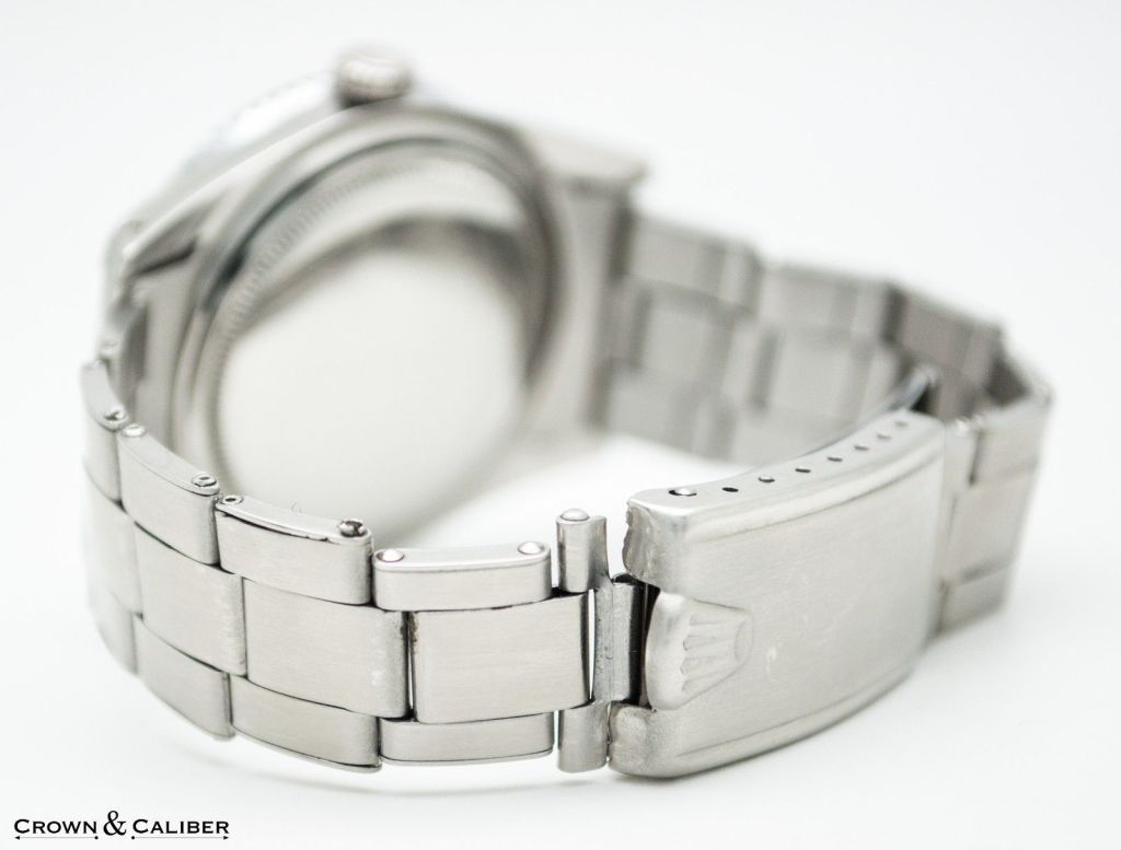 Rolex Stainless Steel GMT-Master Wristwatch with Bakelite Bezel Ref 6542 In Good Condition In Atlanta, GA