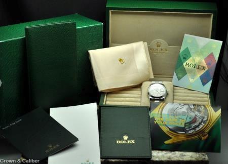 Rolex Platinum Day-Date with Meteorite Diamond Dial Ref 118206 2