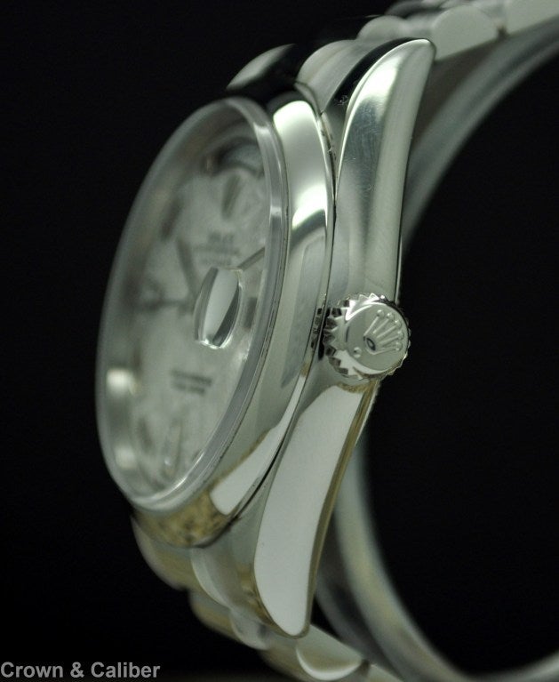 rolex platinum meteorite dial